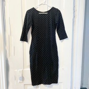 Polka Dot Bodycon Pencil Dress